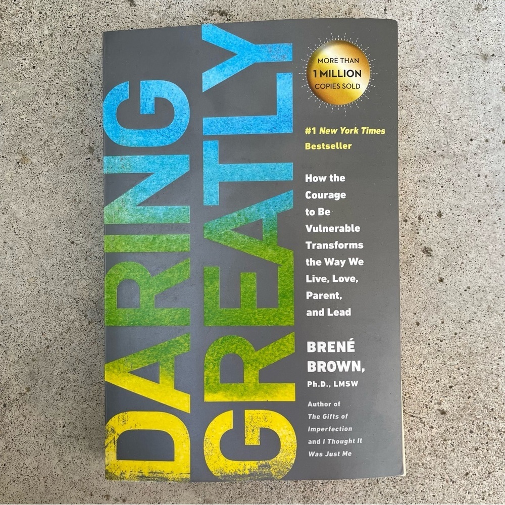Brené Brown Daring Greatly Paperback Book